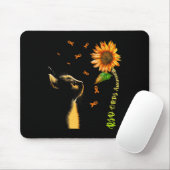 Cat Sunflower Rsd Crps Bewusstsein Mousepad (Mit Mouse)