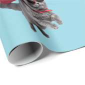 Cat Superheroes Geschenkpapier (Rolleneckpunkt)