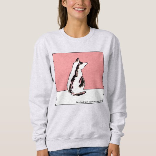 Cat Sweatshirt (Vorderseite)