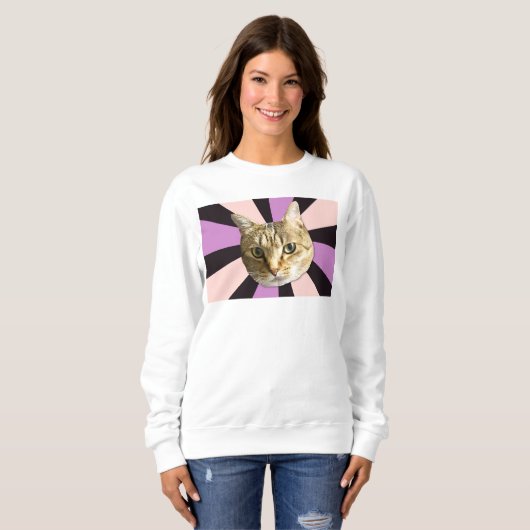 cat  sweatshirt (Vorne ganz)