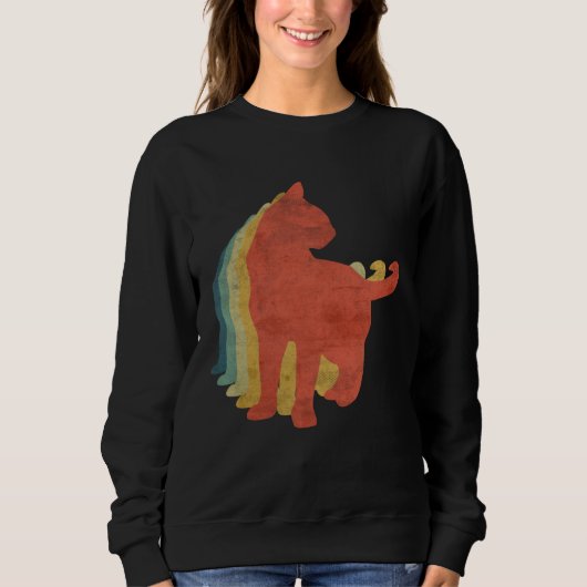 Cat Sweatshirt (Vorderseite)