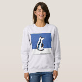 Cat Sweatshirt Blue (Vorne ganz)