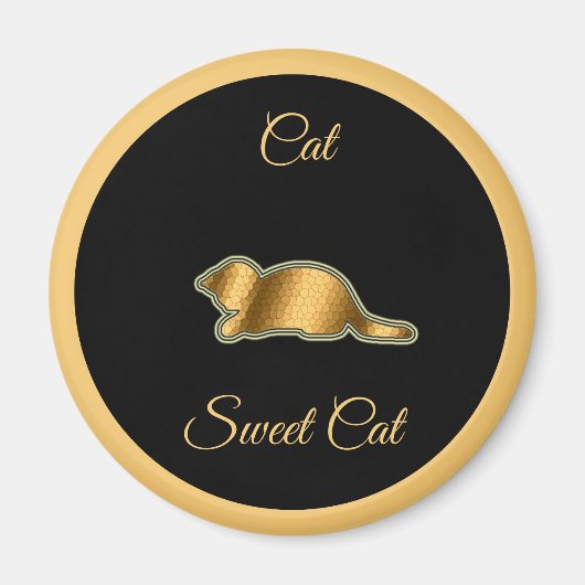 Cat Sweet Cat Magnet (Vorne)