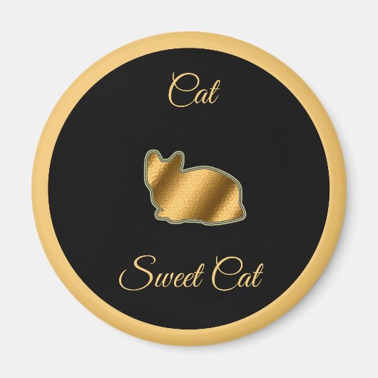 Cat Sweet Cat Magnet (Vorne)