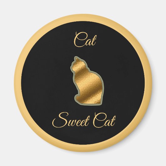 Cat Sweet Cat Magnet (Vorne)