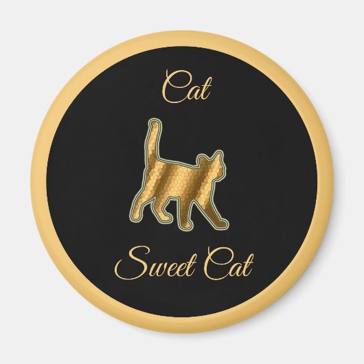 Cat Sweet Cat Magnet (Vorne)
