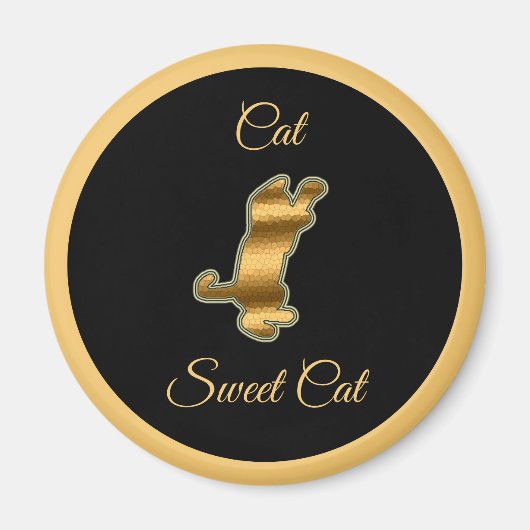 Cat Sweet Cat Magnet (Vorne)