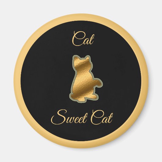 Cat Sweet Cat Magnet (Vorne)