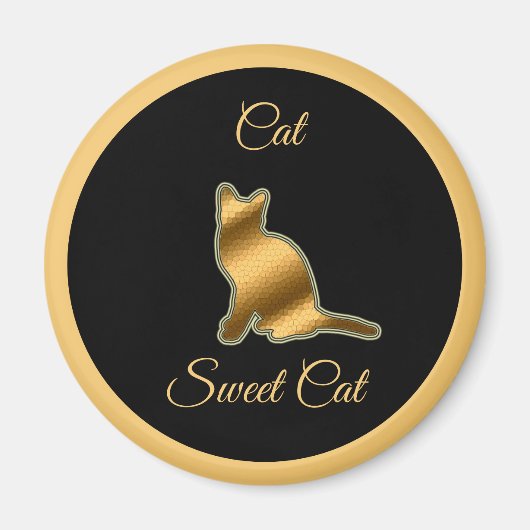 Cat Sweet Cat Magnet (Vorne)