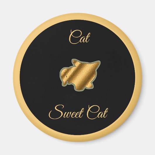 Cat Sweet Cat Magnet (Vorne)