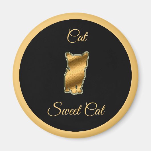 Cat Sweet Cat Magnet (Vorne)