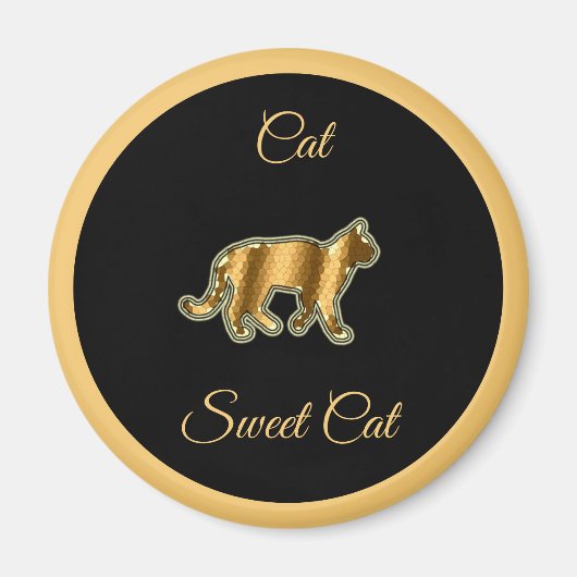 Cat Sweet Cat Magnet (Vorne)