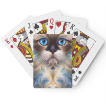 CAT Symmetrische Merkmale Fokussierte Augen