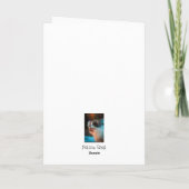 Cat Sympathy Card Karte (Rückseite)