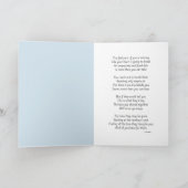 Cat Sympathy Card Memorial Rainbow's End Gedicht P Karte (Innenseite)