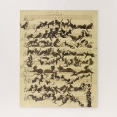 Cat Symphony von Moritz von Schwind Puzzle (Vertikal)