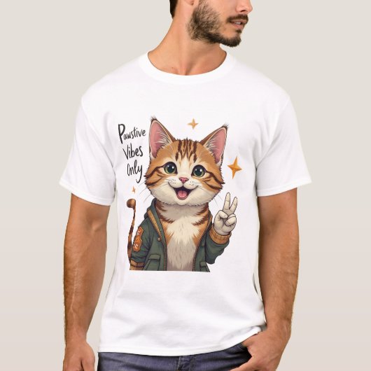 Cat T Shirt (Vorderseite)