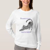 Cat T - Shirt (Pawsitive Cattitude T - Shirt Desig (Vorderseite)