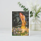 CAT (Tabby1) - Mitte Eve Postkarte (Stehend Vorderseite)