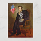 CAT (Tabby2) - Lincoln Postkarte (Vorderseite)