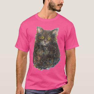Cat Tabby Tiger Pet Familiar Maureen Girard T-Shirt