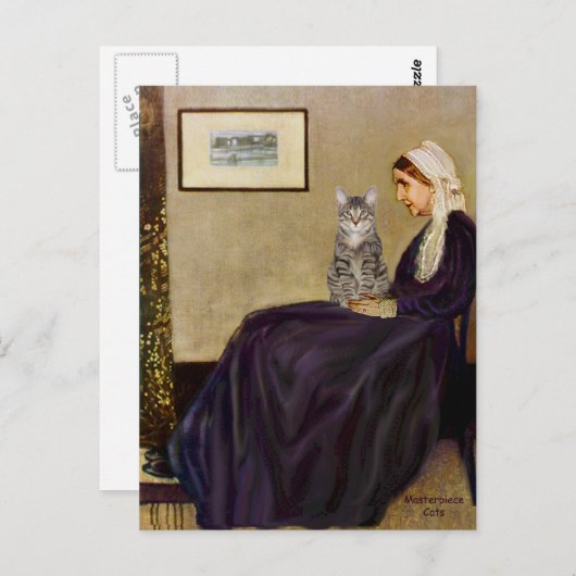 CAT (Tabelle 1) - Whistlers Mutter Postkarte (Vorne/Hinten)