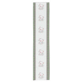 Cat Table Runner Kurzer Tischläufer (Vorderseite)