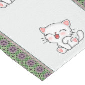 Cat Table Runner Kurzer Tischläufer (Ecke)