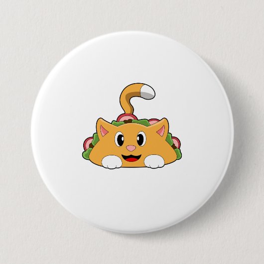 Cat Taco Button (Vorderseite)