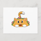 Cat Taco Postkarte (Vorderseite)