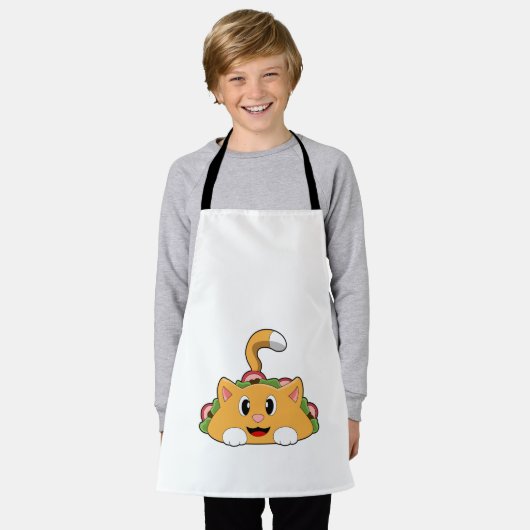 Cat Taco Schürze (Getragen)
