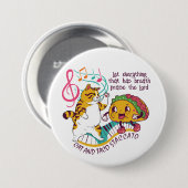 CAT TACO STACCATO CHRISTLICH BUTTON (Vorne & Hinten)