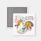 CAT TACO STACCATO CHRISTLICH MAGNET (Vorderseite/Rückseite)