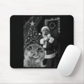 Cat Taking A Selfie Santa Christmas Xmas Pajamas H Mousepad (Mit Mouse)