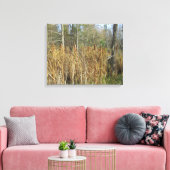 Cat Tales im Wald Leinwanddruck (Insitu (Wohnzimmer))