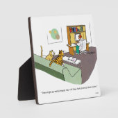 Cat Talk Fotoplatte (Vorderseite)