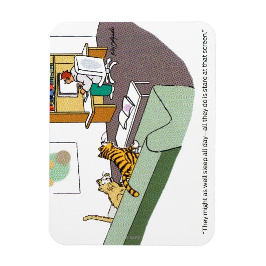 Cat Talk Magnet (Vertikal)