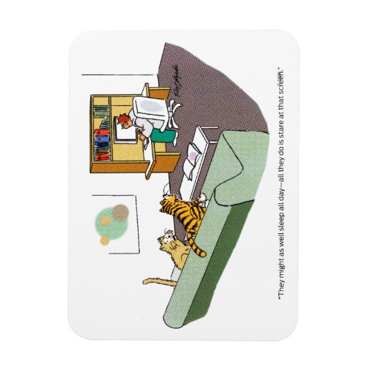 Cat Talk Magnet (Vertikal)