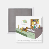 Cat Talk Magnet (Vorderseite/Rückseite)