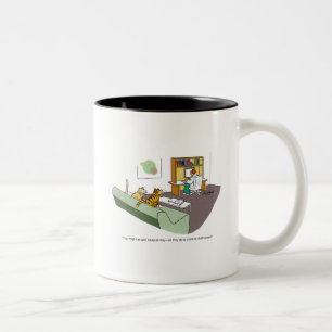 Cat Talk Zweifarbige Tasse