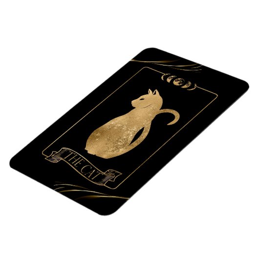 Cat Tarot Card Magnet (Linke Seite)
