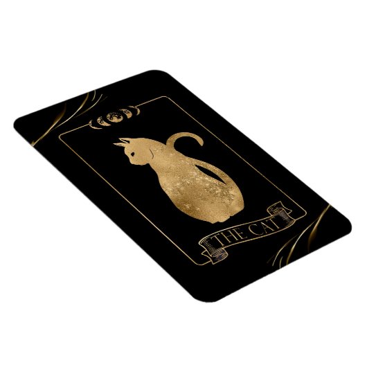 Cat Tarot Card Magnet (Rechte Seite)