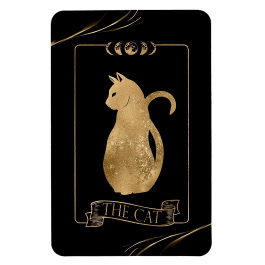 Cat Tarot Card Magnet (Vertikal)