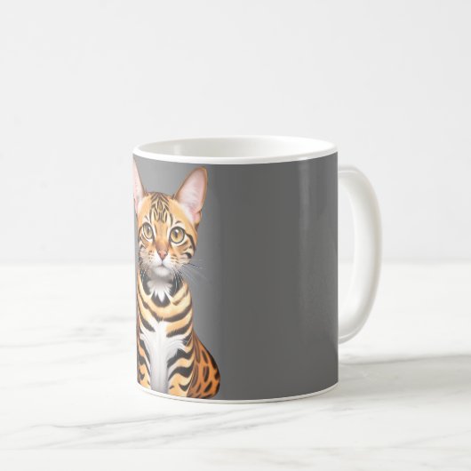 Cat Tasse - Bengalisch Edition (VorderseiteRechts)
