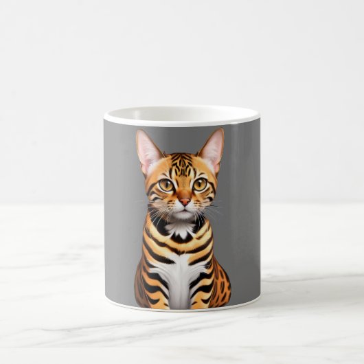 Cat Tasse - Bengalisch Edition (Mittel)