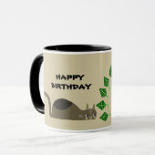 CAT-TASSE FÜR DEN GEBURTSTAG TASSE (Vorderseite Links)