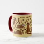 CAT-TASSE FÜR DEN GEBURTSTAG TASSE (Vorderseite Links)