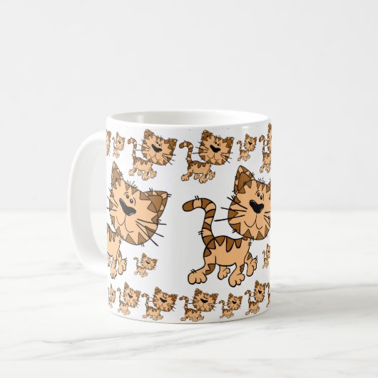 Cat-Tasse Kaffeetasse (Vorderseite Links)