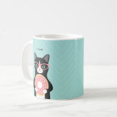 Cat-Tasse Kaffeetasse (Vorderseite Links)