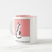 Cat Tasse_Pink Zweifarbige Tasse (Vorderseite Links)